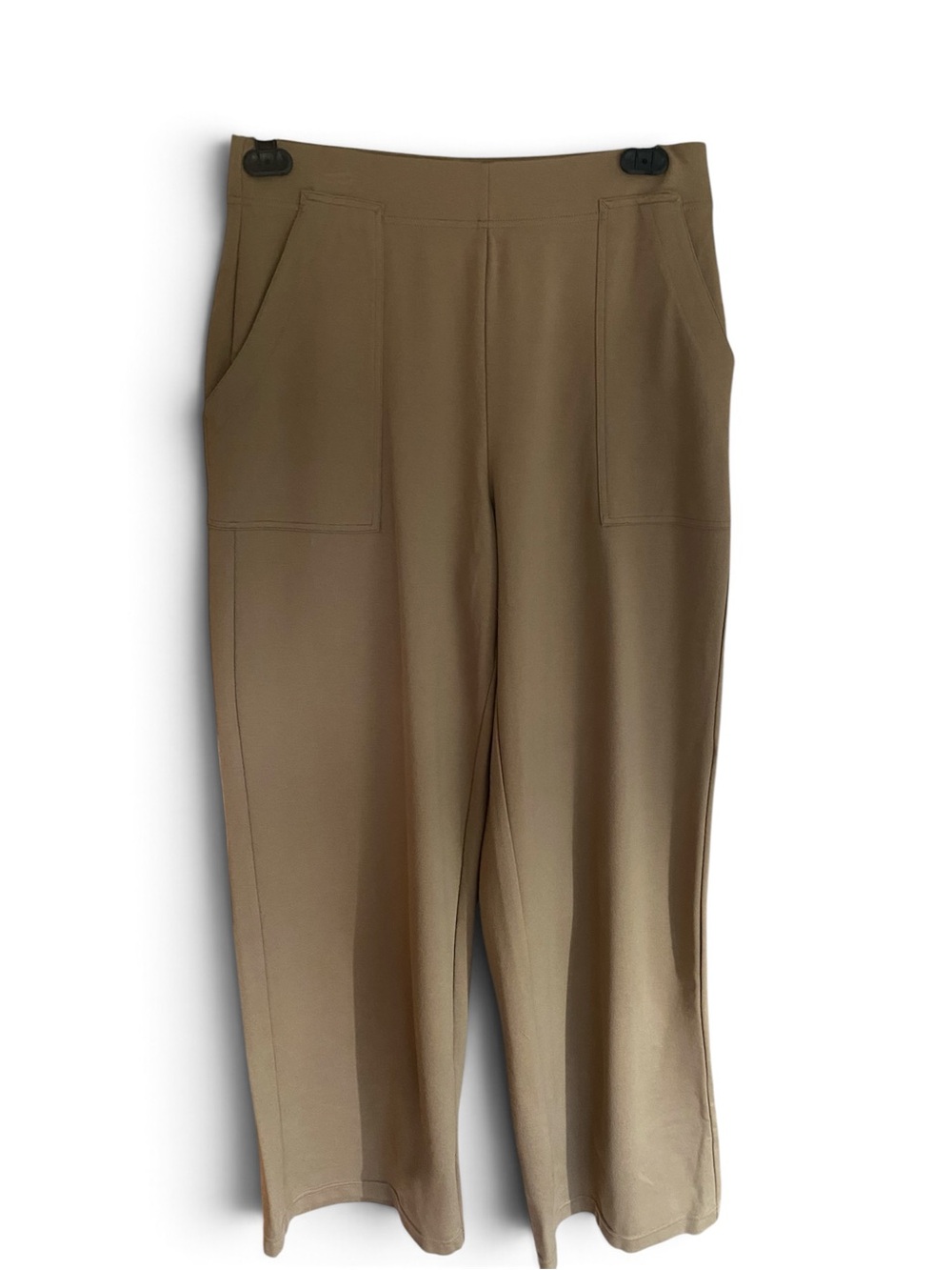 Max Studio Wide-Leg Pocket Pants in Camel